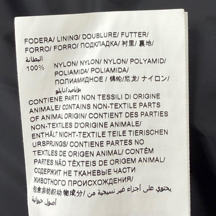美品▼TATRAS タトラス 23AW MTAT23A4566 BOESIO ロゴワッペン フーデッド ジップアップ ダウンジャケット ブラック 3 正規品 メンズ