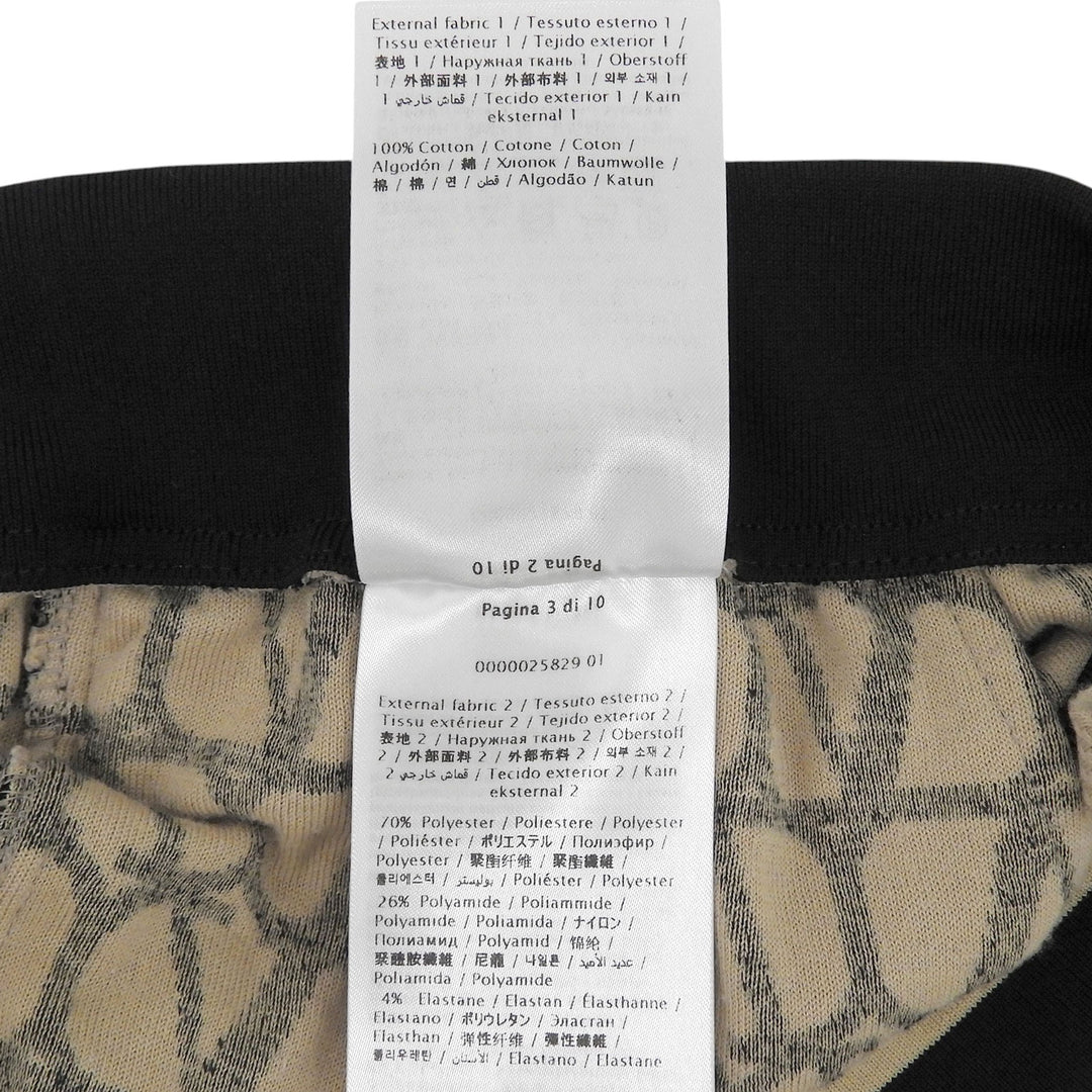 美品▲VALENTINO ヴァレンティノ 2023年製 4B3MD06F8GA コットン100％ イコノグラフ スポンジジャージ ショートパンツ S 伊製 正規品