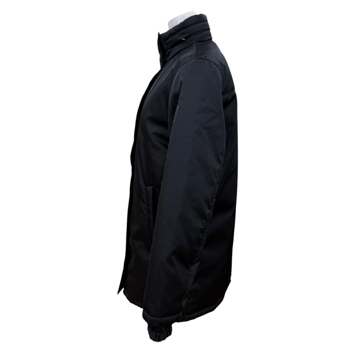極美品☆PRADA プラダ 2025年製 DNA99R S231 1WQ8 Re-Nylon 中綿入り ZIP UP ジャケット ブラック 36 正規品 レディース ハンガー付き