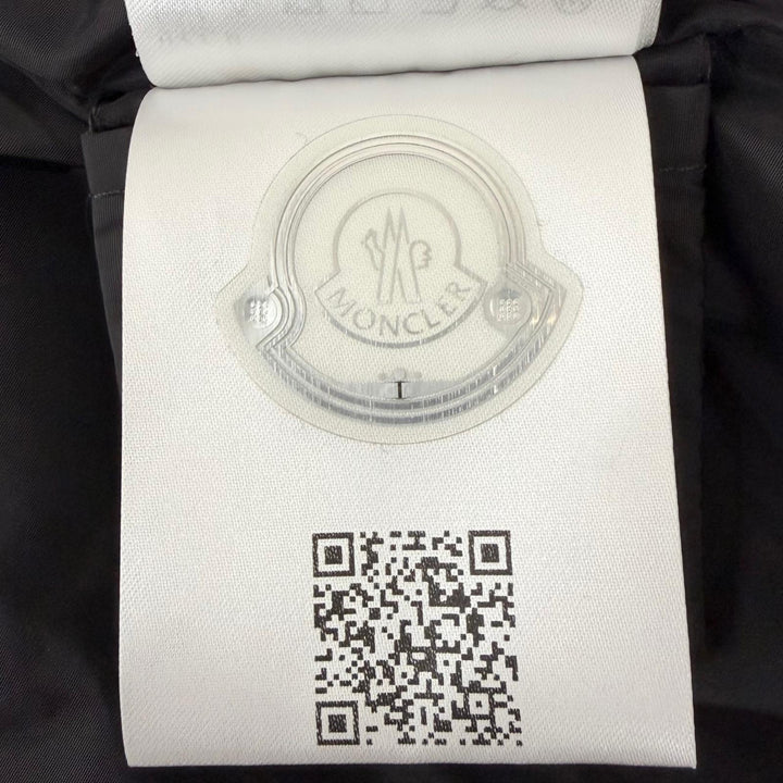極美品□MONCLER モンクレール 2025年製 K20918G00043 89B59 FELPA APERTA CON ZIP ボアフリース ブルゾン ブラック M 正規品 メンズ