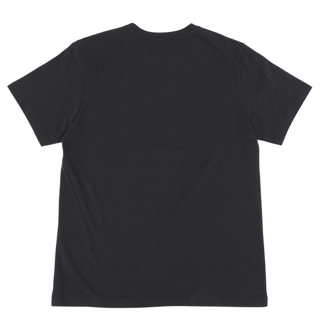 未使用品▲Marant Etoile マラン エトワール コットン100％ ロゴプリント クルーネック 半袖Ｔシャツ ブラック S ポルトガル製 レディース