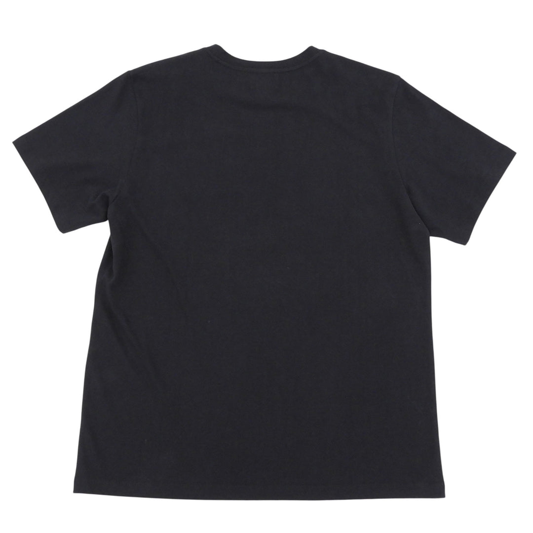 未使用品▲Marant Etoile マラン エトワール コットン100％ ロゴプリント クルーネック 半袖Ｔシャツ ブラック M ポルトガル製 レディース