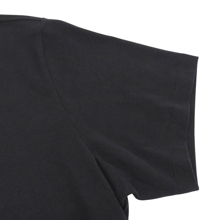 未使用品▲Marant Etoile マラン エトワール コットン100％ ロゴプリント クルーネック 半袖Ｔシャツ ブラック M ポルトガル製 レディース
