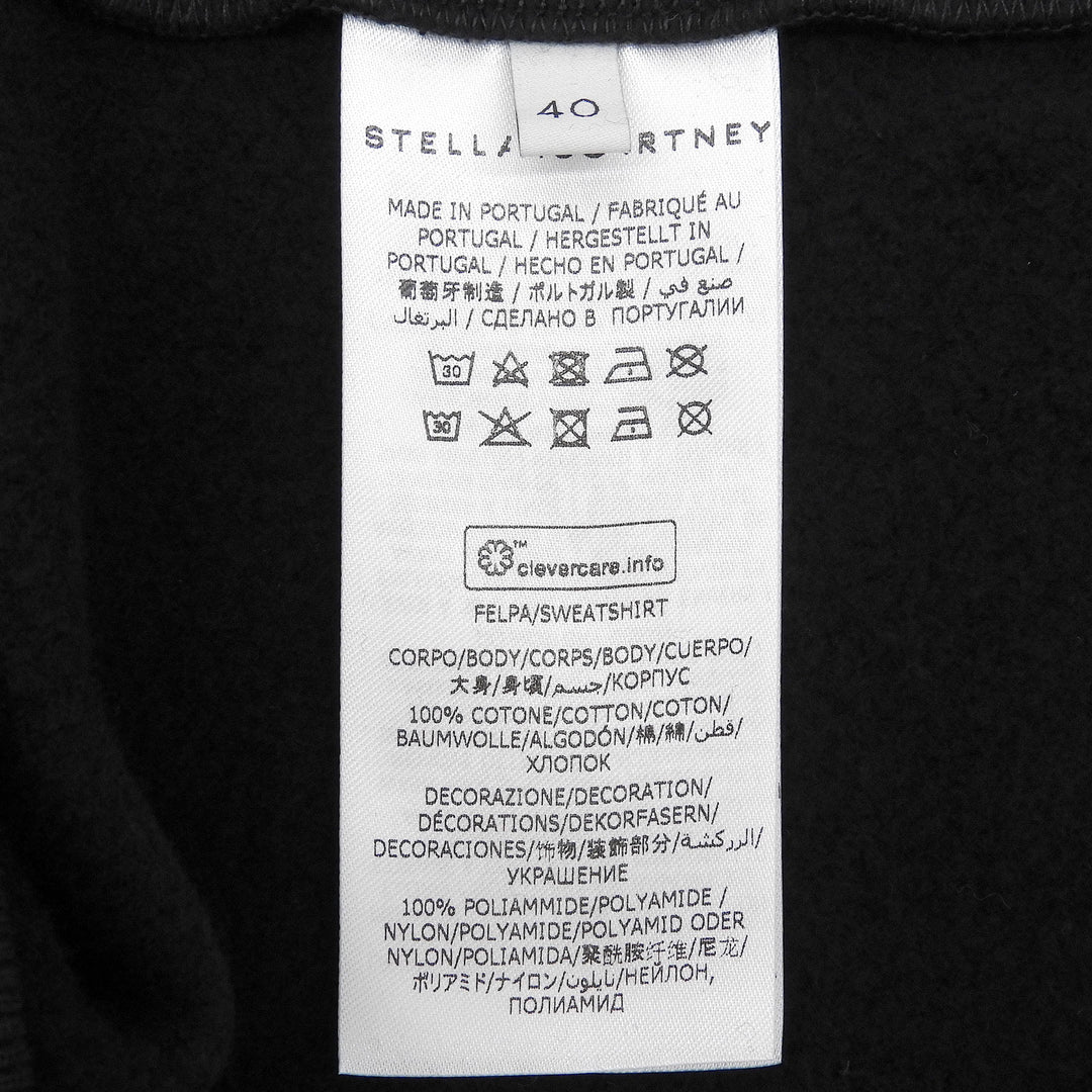 未使用品▲Stella McCartney ステラマッカートニー 515813 コットン100％ プルオーバー パーカー 40 ポルトガル製 正規品 レディース