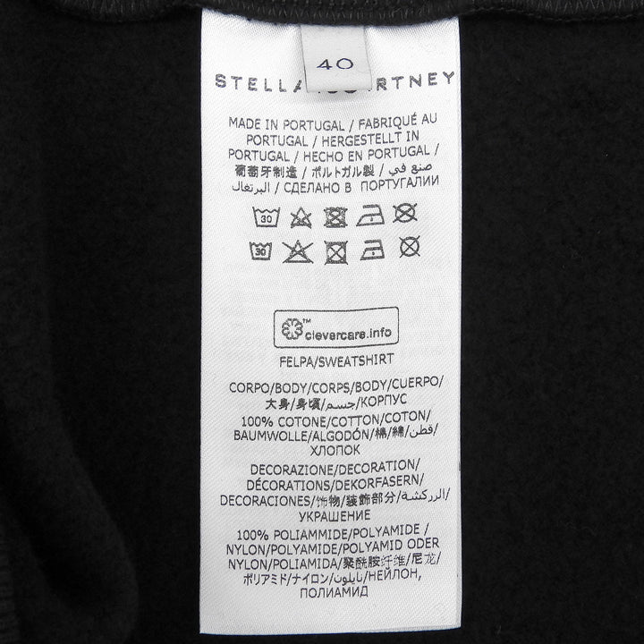 未使用品▲Stella McCartney ステラマッカートニー 515813 コットン100％ プルオーバー パーカー 40 ポルトガル製 正規品 レディース