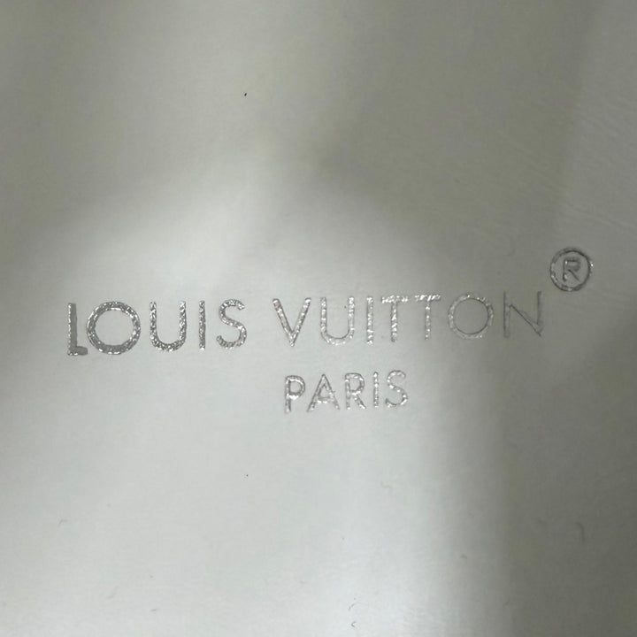 未使用品★LOUIS VUITTON ルイヴィトン LVスタジアムライン LVロゴ モノグラム レースアップ レザー ハイカットスニーカー 36 保存袋付