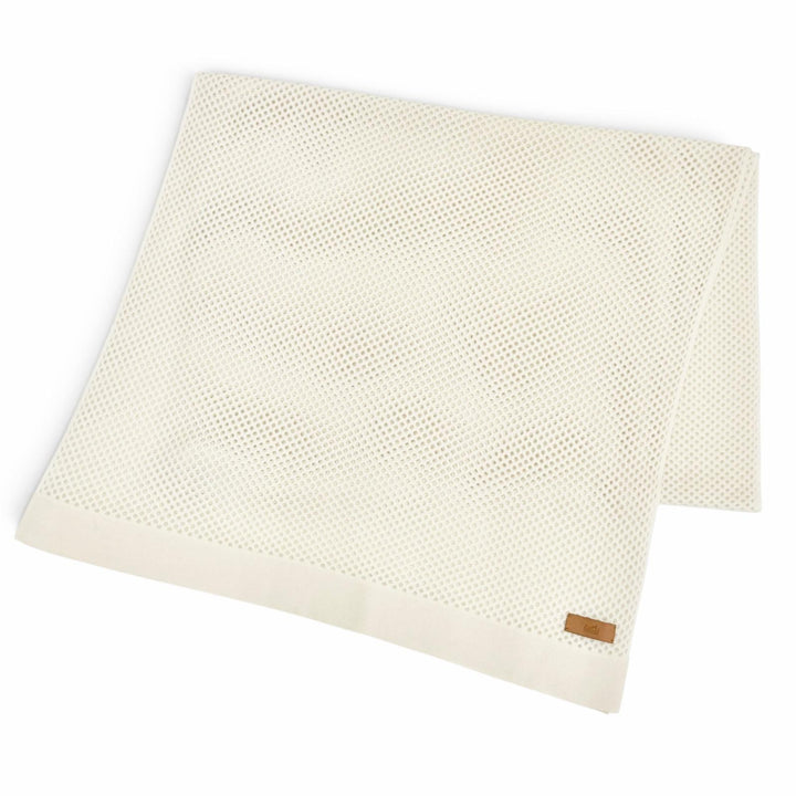 美品△HERMES エルメス H259112S MAILLE FILET マイユ フィレ カシミヤ100％ ロゴレザーワッペン付き ストール マフラー アイボリー 伊製