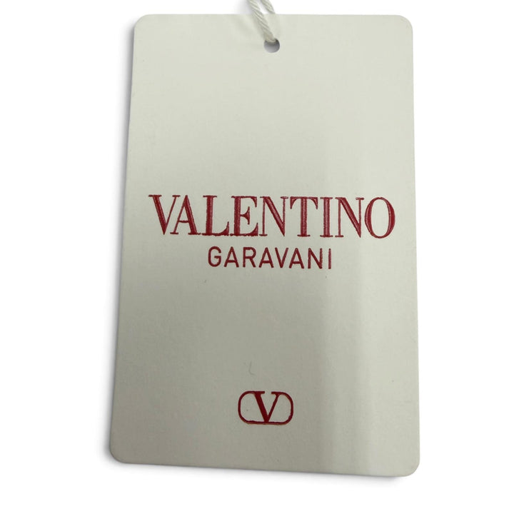 極美品☆VALENTINO ヴァレンティノ XW2P0X38ZXL Vロゴ レザー ZIP UP 化粧ポーチ ブラック ゴールド金具 イタリア製 レディース