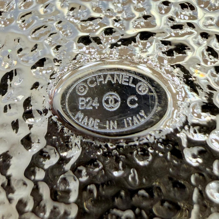 極美品☆CHANEL シャネル B24C ABC396 メタル ココマーク アクセサリー ブローチ ゴールド アイボリー イタリア製 レディース 箱・保袋付