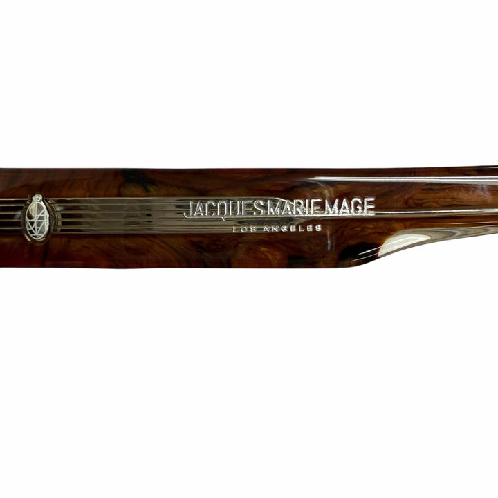 極美品□JACQUESMARIEMAGE ジャックマリーマージュ JMMDEX28 DEALAN 53 世界250本限定 サングラス Burlwood 53□22 度入り 日本製 箱付き