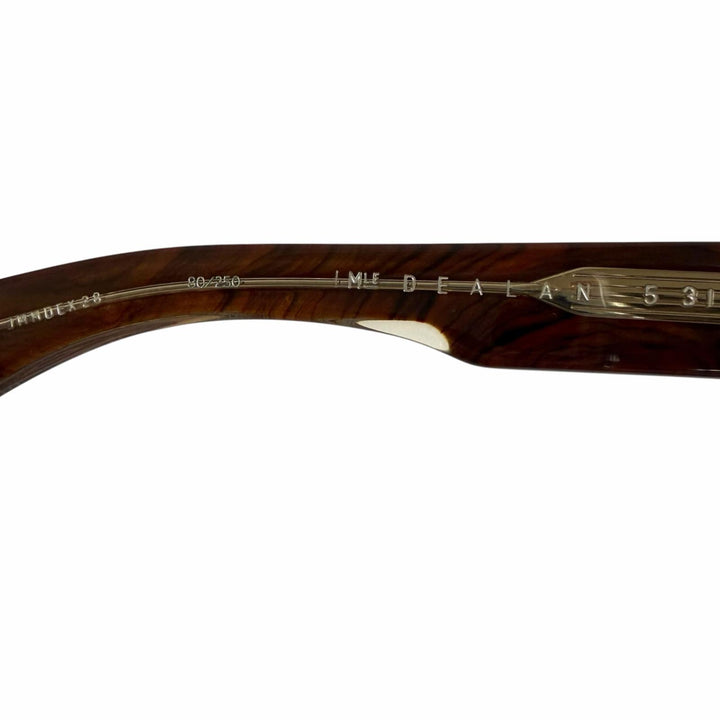 極美品□JACQUESMARIEMAGE ジャックマリーマージュ JMMDEX28 DEALAN 53 世界250本限定 サングラス Burlwood 53□22 度入り 日本製 箱付き