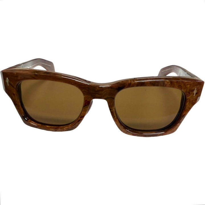 極美品□JACQUESMARIEMAGE ジャックマリーマージュ JMMDEX28 DEALAN 53 世界250本限定 サングラス Burlwood 53□22 度入り 日本製 箱付き