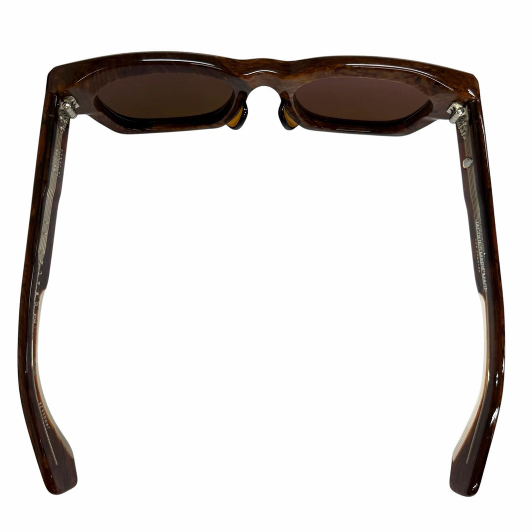 極美品□JACQUESMARIEMAGE ジャックマリーマージュ JMMDEX28 DEALAN 53 世界250本限定 サングラス Burlwood 53□22 度入り 日本製 箱付き