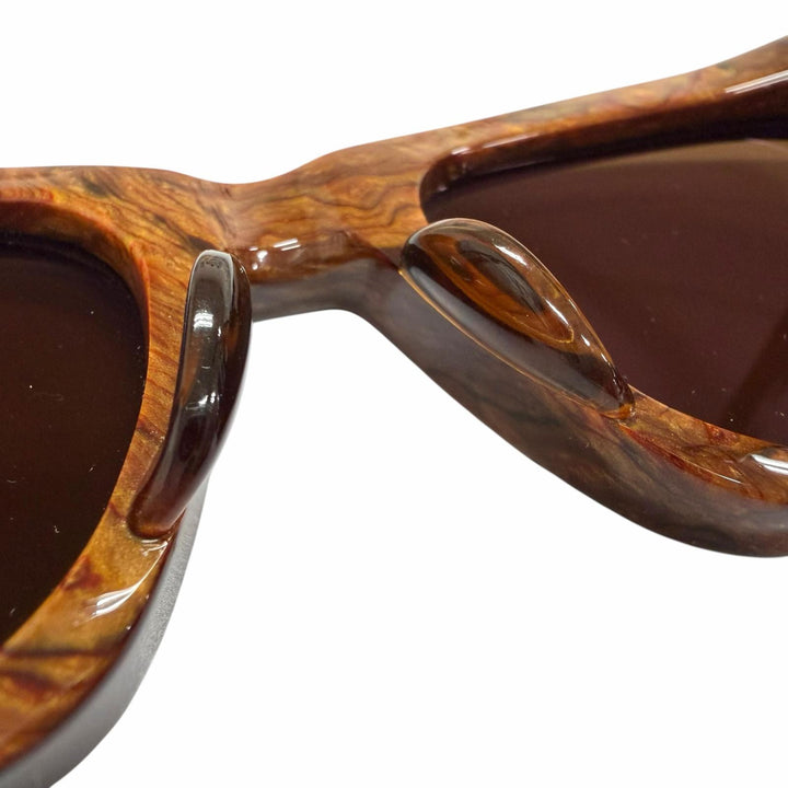 極美品□JACQUESMARIEMAGE ジャックマリーマージュ JMMDEX28 DEALAN 53 世界250本限定 サングラス Burlwood 53□22 度入り 日本製 箱付き