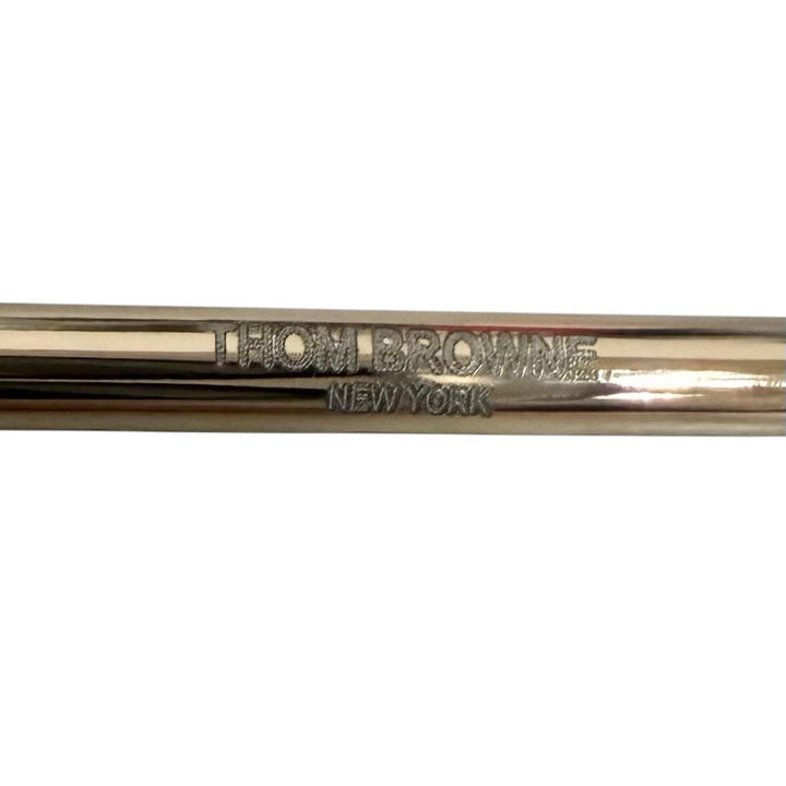 美品□THOM BROWNE トムブラウン TBX915 ボストンフレーム メガネ 眼鏡 アイウェア ゴールド ブラック 50□21-145 度入り 日本製 メンズ