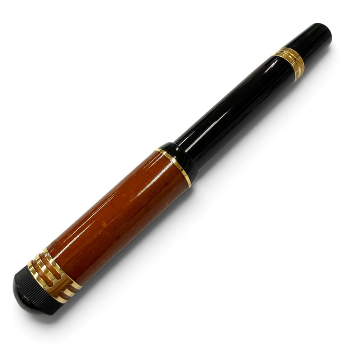 極美品▼MONTBLANC モンブラン ヴィンテージ 作家シリーズ 2000 フリードリッヒシラー 18K Bニブ 15042/18000 ホワイトスター 万年筆