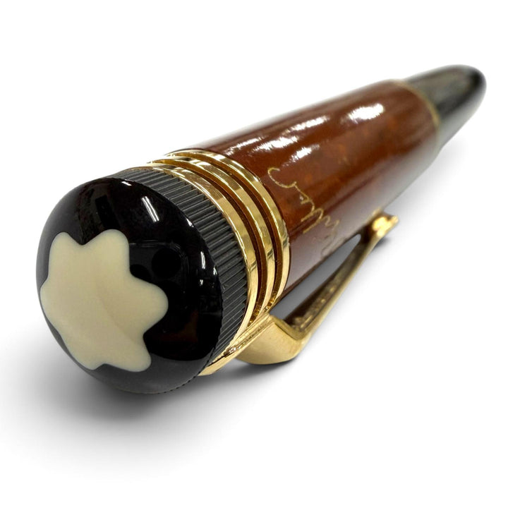 極美品▼MONTBLANC モンブラン ヴィンテージ 作家シリーズ2000 フリードリッヒ シラー 16000本限定 12739/16000 ボールペン 筆記確認済み