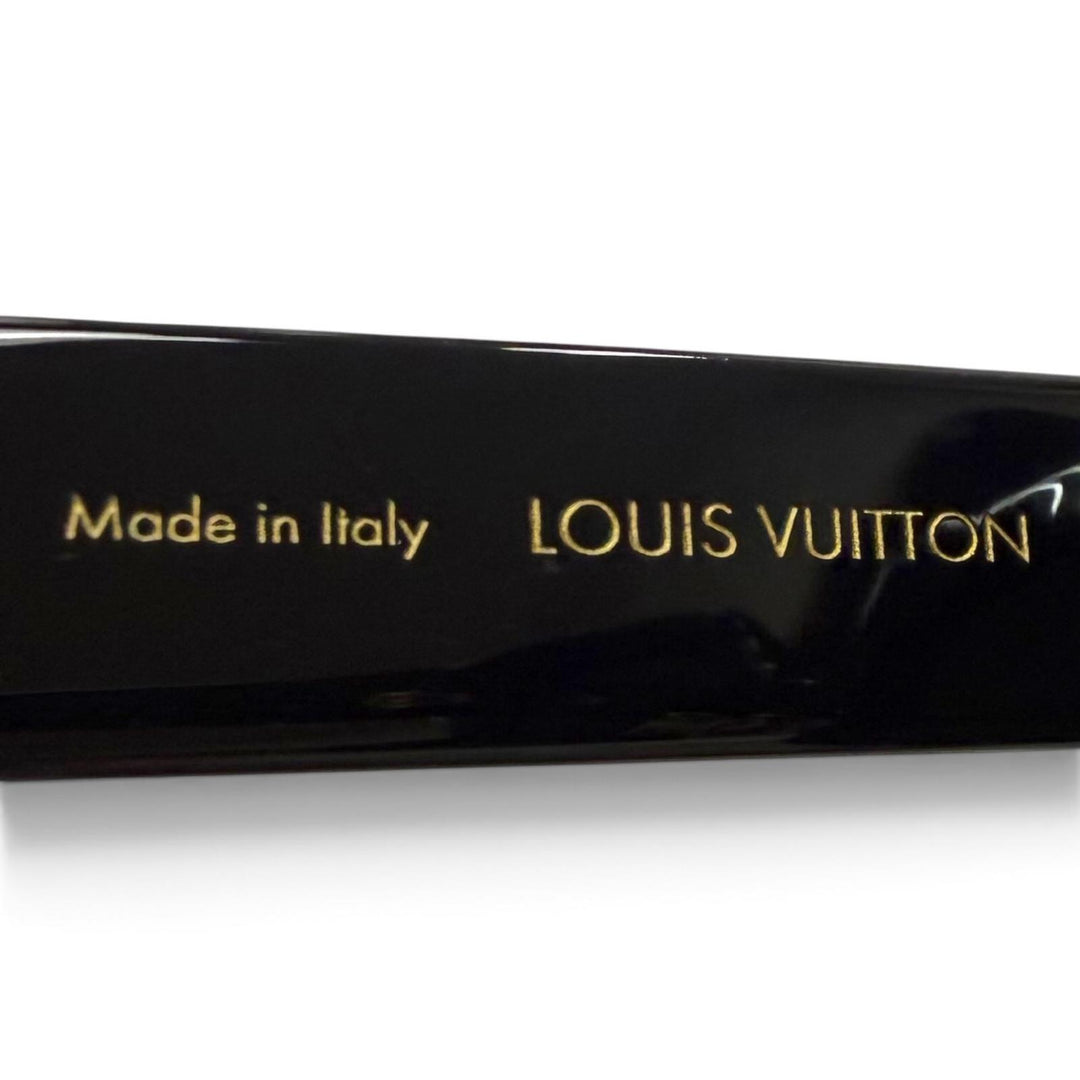 美品▼LOUIS VUITTON ルイヴィトン 2025年製 Z2063U LVコンフィデンススクエア アンサンブル サングラス ブラック 54□18 150 デモレンズ