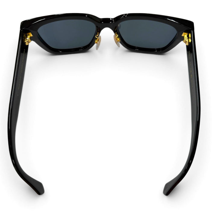 美品▼LOUIS VUITTON ルイヴィトン 2025年製 Z2063U LVコンフィデンススクエア アンサンブル サングラス ブラック 54□18 150 デモレンズ