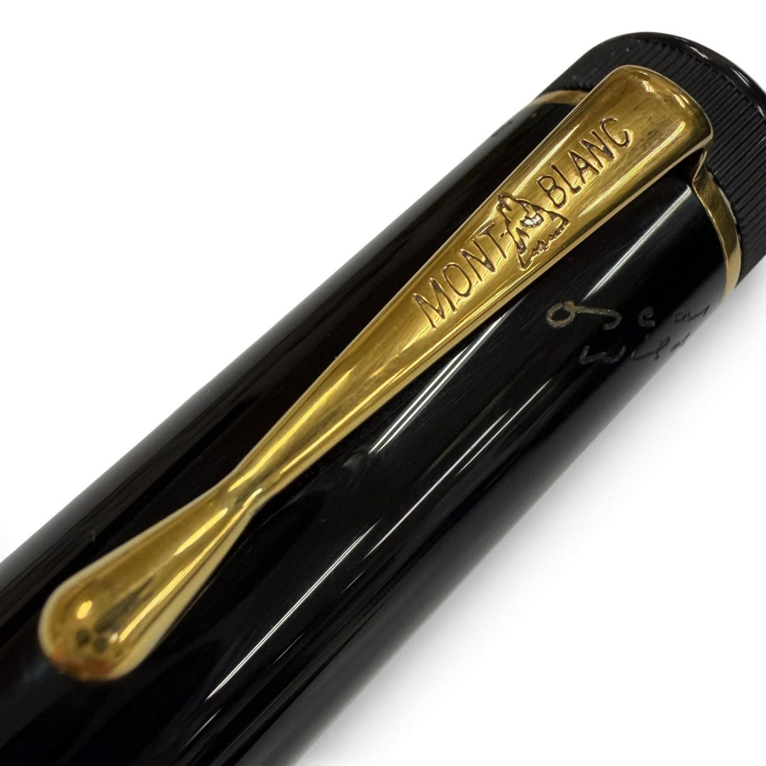 美品▼MONTBLANC モンブラン ヴィンテージ 1994年製 作家シリーズ1994 オスカー ワイルド ペン先18K Bニブ 20000本限定 万年筆 重量33.6g