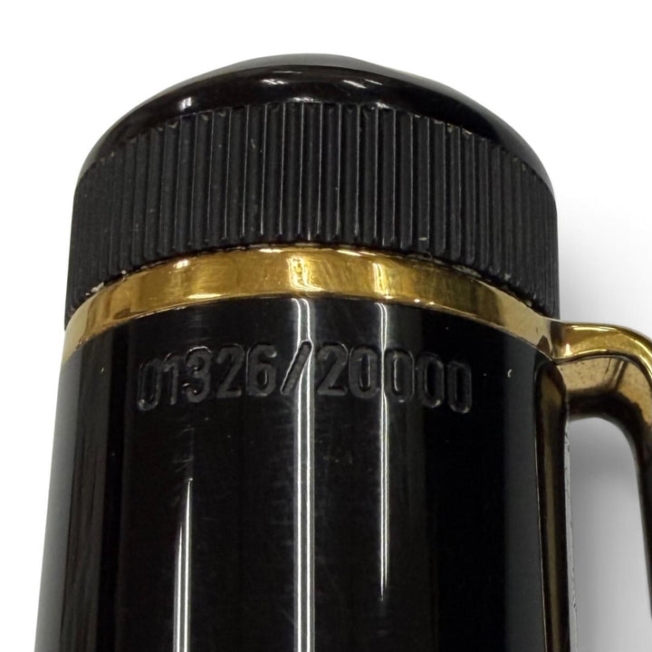 美品▼MONTBLANC モンブラン ヴィンテージ 1994年製 作家シリーズ1994 オスカー ワイルド ペン先18K Bニブ 20000本限定 万年筆 重量33.6g