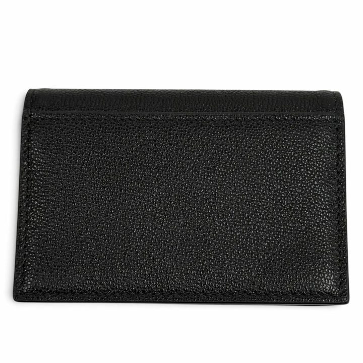 極美品★BVLGARI ブルガリ 291680 ブルガリ ブルガリ マン ビジネスカードホルダー 2026年4月購入 レザー カードケース ブラック 箱付