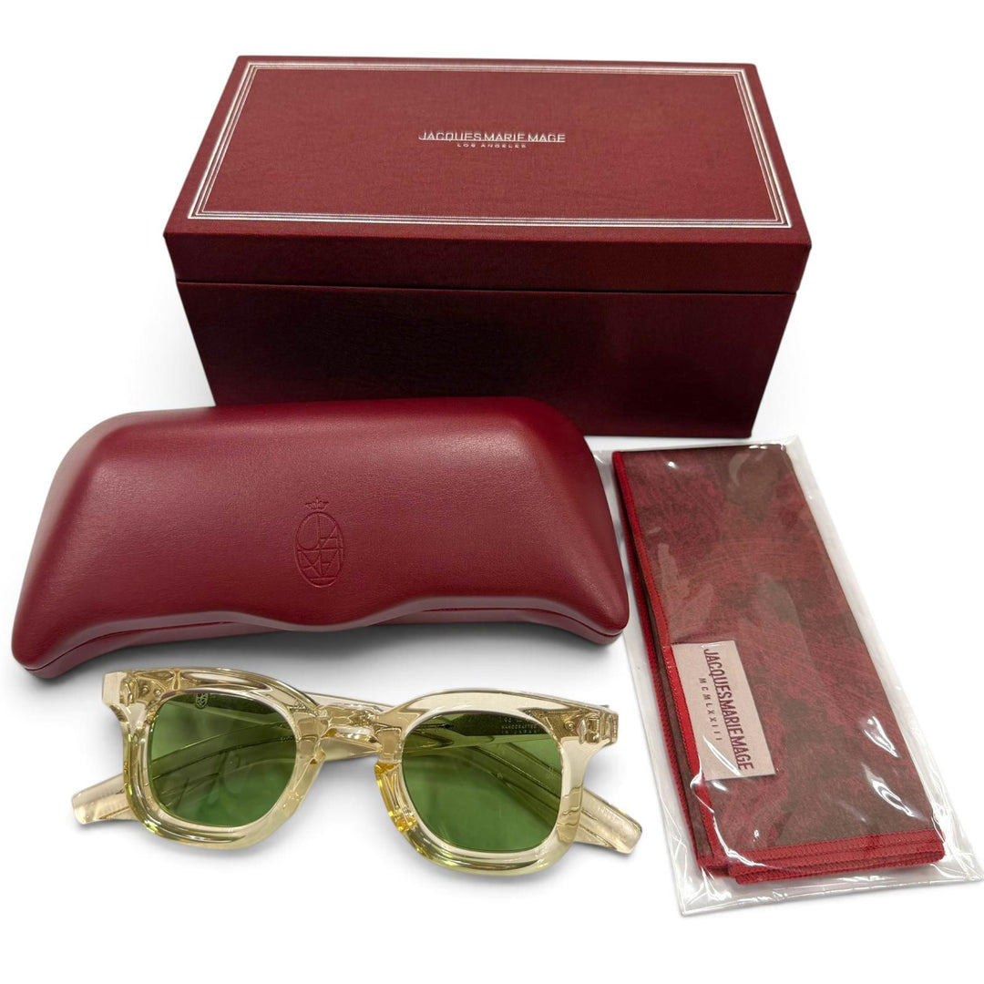極美品▼JACQUESMARIEMAGE ジャックマリーマージュ JMMDU6S DEVAUX 世界350本限定 217/350 アイウェア サングラス 43□27 デモレンズ