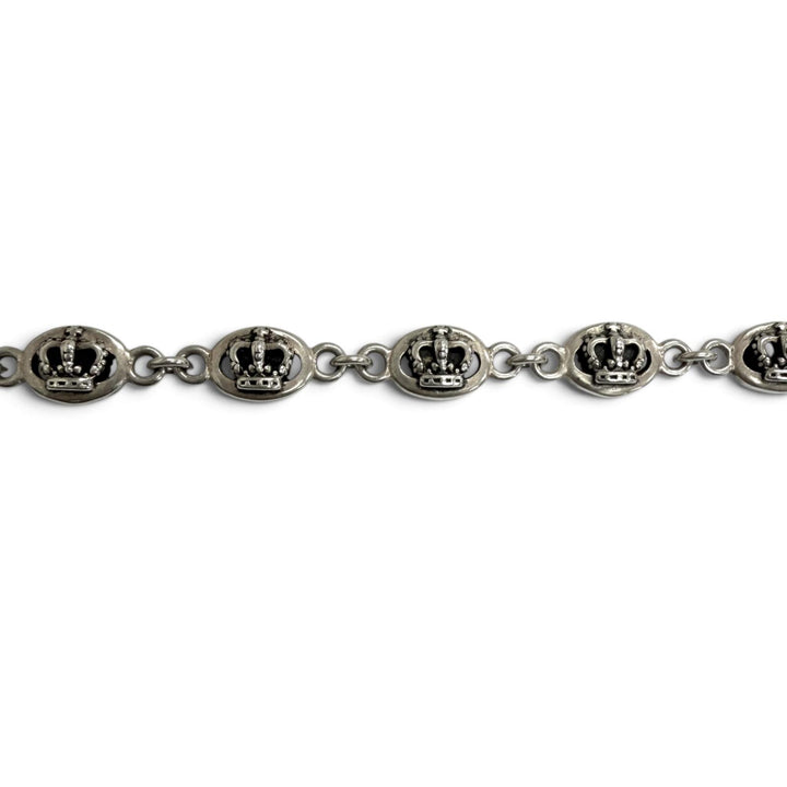 美品□Justin Davis ジャスティンデイビス SPJ122-1 2 BLK/SNJ120 2 50 SV925 ジルコニア CROSS with CROWN/STONE ネックレス 重量44.5g
