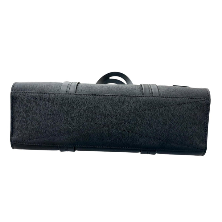 極美品□LOUIS VUITTON ルイヴィトン M57308 LV・アエログラム テイクオフ レザー トートバッグ ブラック スペイン製 メンズ A4収納◎