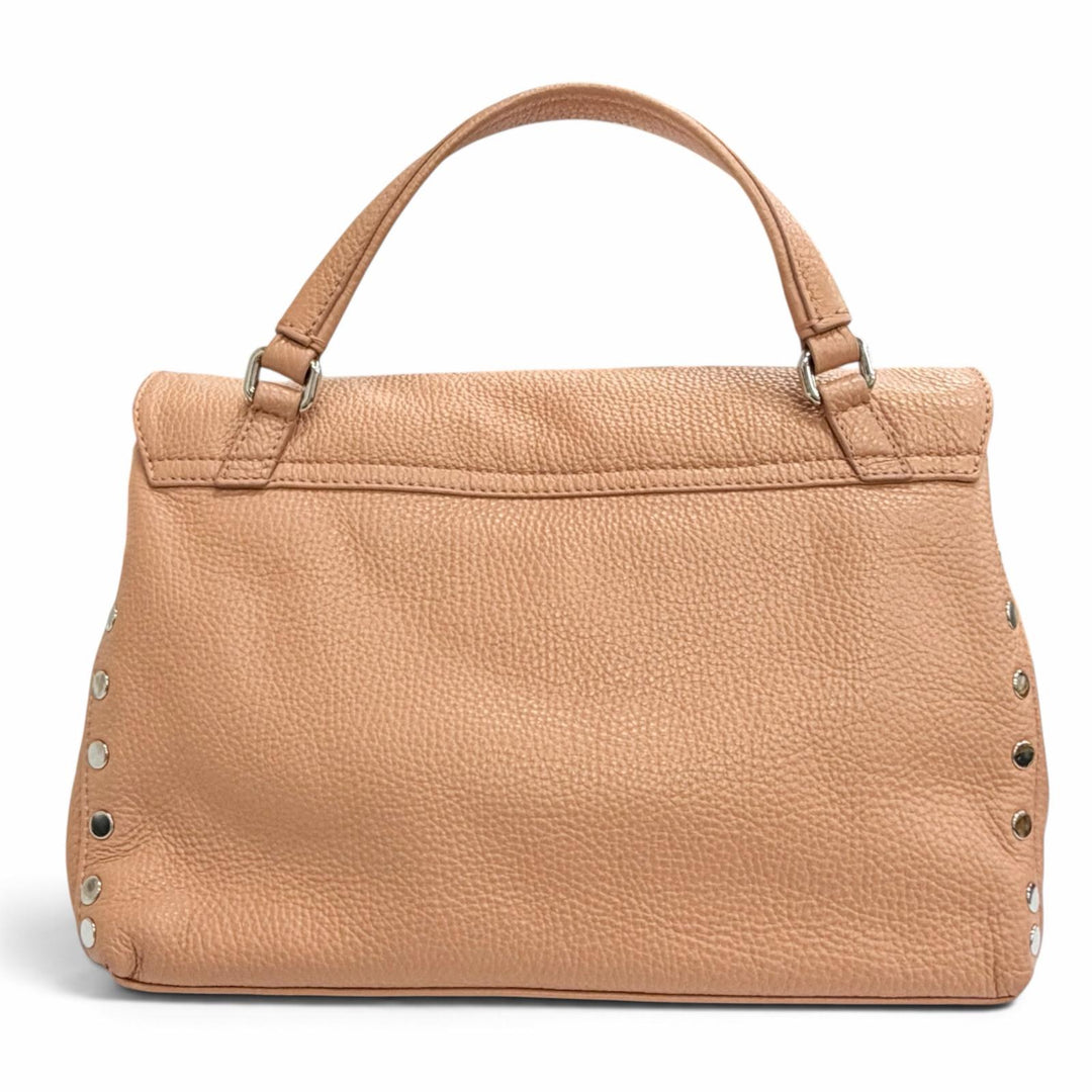 未使用品△ZANELLATO ザネラート POSTINA ポスティーナ レザー 2WAY ハンドバッグ ショルダーバッグ ショルダーバッグ ブラウン系 袋付き