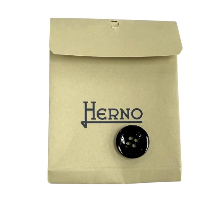 美品★Herno ヘルノ PI001796D 軽量 ロゴボタン ダウンコート ダウンジャケット ブラック 40 正規品 レディース ハンガー付き