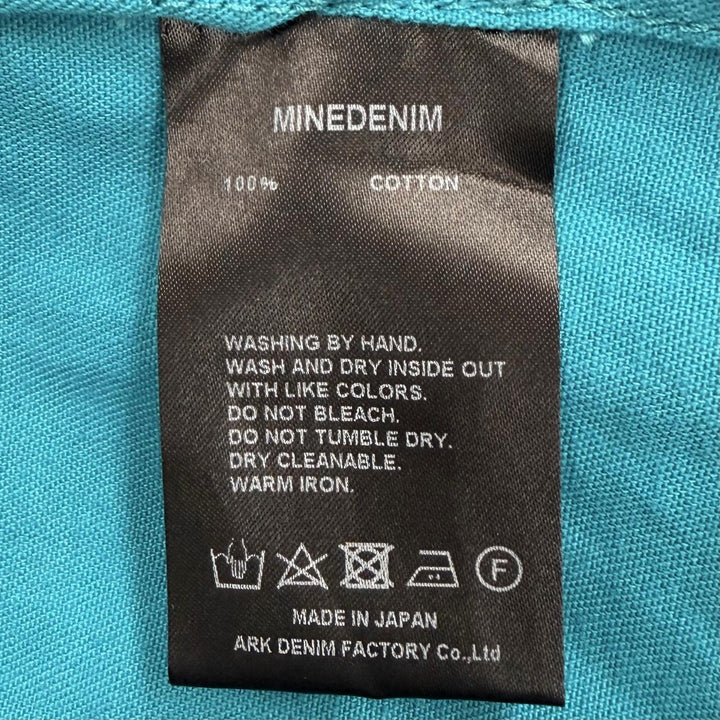 未使用品▼MINEDENIM マインデニム SSMND01-45-021 Light Denim Allinone ライトデニム オールインワン ツナギ ブルー 2 日本製 正規品