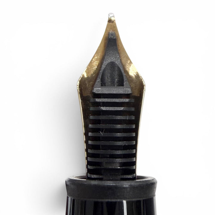 極美品▼MONTBLANC モンブラン マイスターシュテュック 145 クラシック ル グラン ペン先14K Fニブ ボールペン 2本セット 万年筆 筆記◎