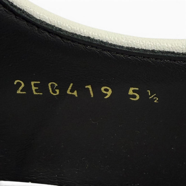未使用品▼PRADA プラダ 2EG419 ダイアパソン オペークブラッシュドレザー シューズ ホワイト 5.5 (24.5cm) 伊製 メンズ 箱・保存袋付き