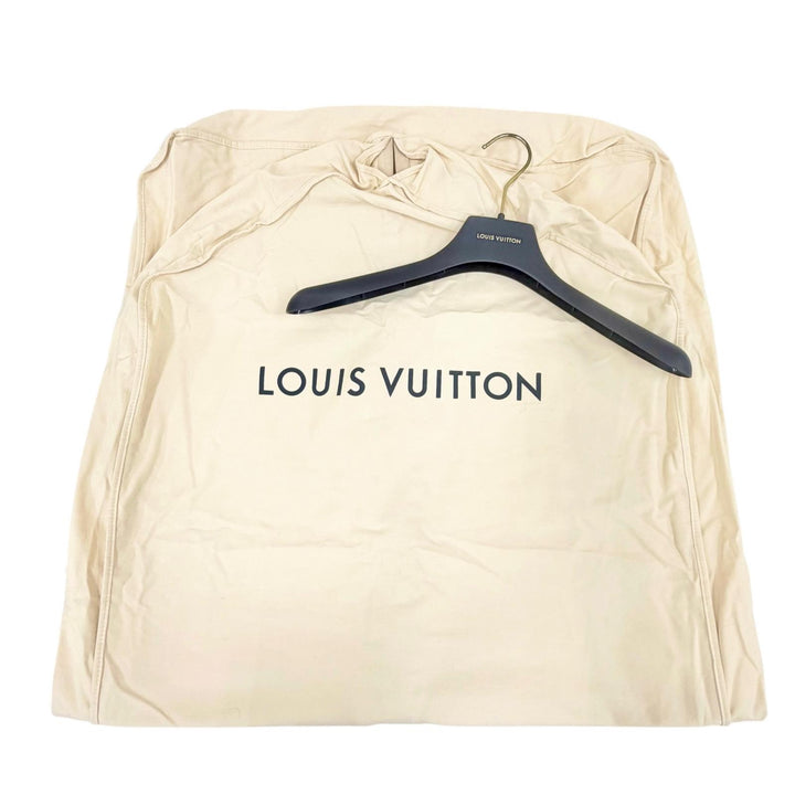 極美品△LOUIS VUITTON ルイヴィトン 2022年 アルパインジャガード ジップアップ ジャケット ブラック 34 正規品 ハンガー・ガーメント付