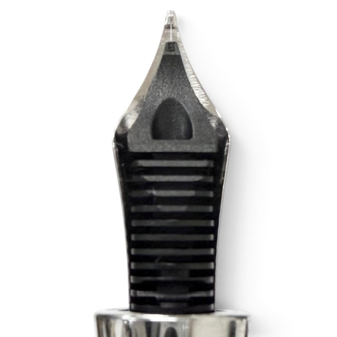 美品□MONTBLANC マイスターシュテュック ソリテール 145 トリビュート・トゥ・ザ・モンブラン・クラシック 18K Fニブ 万年筆 ドイツ製