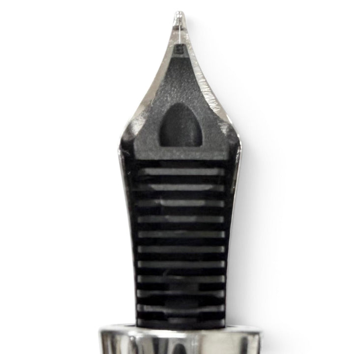 美品□MONTBLANC マイスターシュテュック ソリテール 145 トリビュート・トゥ・ザ・モンブラン・クラシック 18K Fニブ 万年筆 ドイツ製