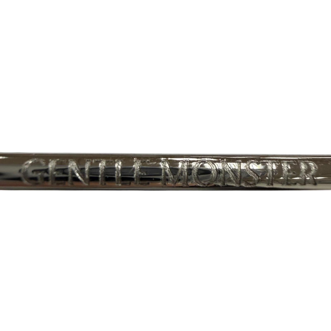 極美品▼GENTLE MONSTER ジェントルモンスター CARAT SixTONES 松村北斗 着用モデル オーバル メガネ 眼鏡 アイウェア 55□20 150 度なし