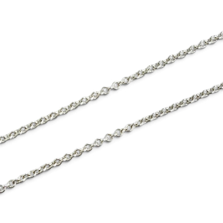 極美品△TIFFANY&amp;Co. ティファニー カラー バイザヤード ペンダント AG925 アメジスト ネックレス パープル 重量1.9g 2026年1月購入品