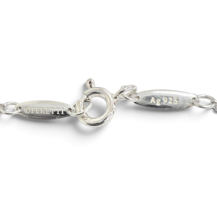 極美品△TIFFANY&amp;Co. ティファニー カラー バイザヤード ペンダント AG925 アメジスト ネックレス パープル 重量1.9g 2026年1月購入品