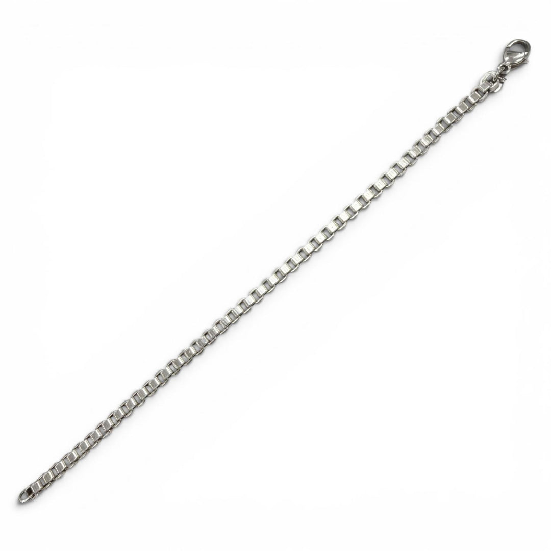 美品▼TIFFANY&amp;Co. ティファニー ベネチアン 925 チェーン ブレスレット シルバー 重量16.65g メンズOK レディース アクセサリー