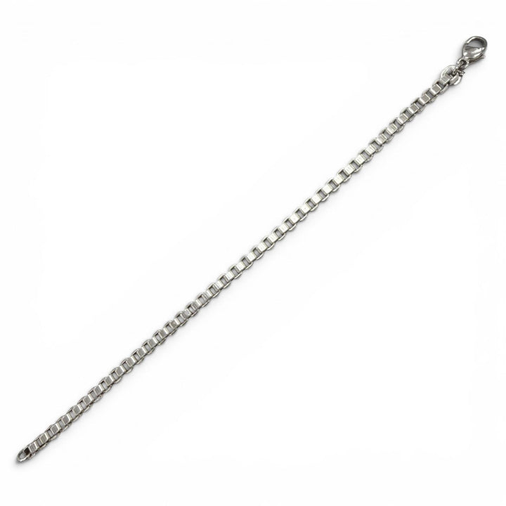 美品▼TIFFANY&amp;Co. ティファニー ベネチアン 925 チェーン ブレスレット シルバー 重量16.65g メンズOK レディース アクセサリー