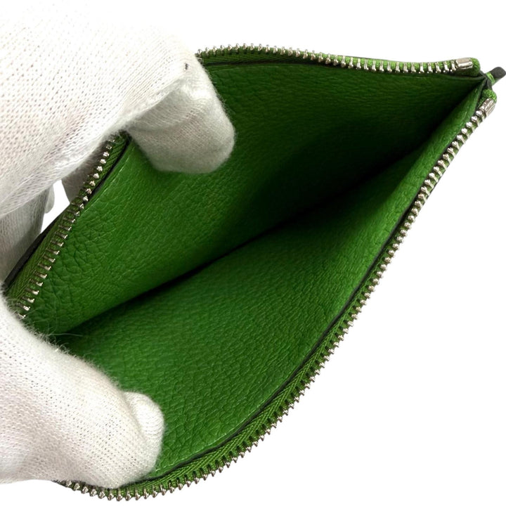 美品★HERMES エルメス ドゴン GM デュオ バンブー トゴ シルバー金具 セリエ金具 長財布 ロングウォレット B刻印 仏製 レディース 箱付