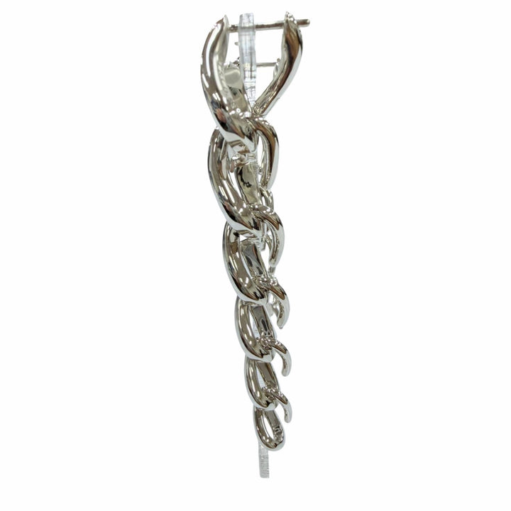 極美品☆TIFFANY&amp;Co. ティファニー フォージ ドロップ リンク ピアス AG925 アクセサリー シルバー 重量20.1g レディース