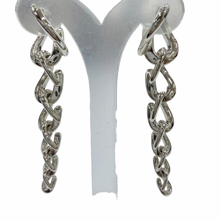 極美品☆TIFFANY&amp;Co. ティファニー フォージ ドロップ リンク ピアス AG925 アクセサリー シルバー 重量20.1g レディース
