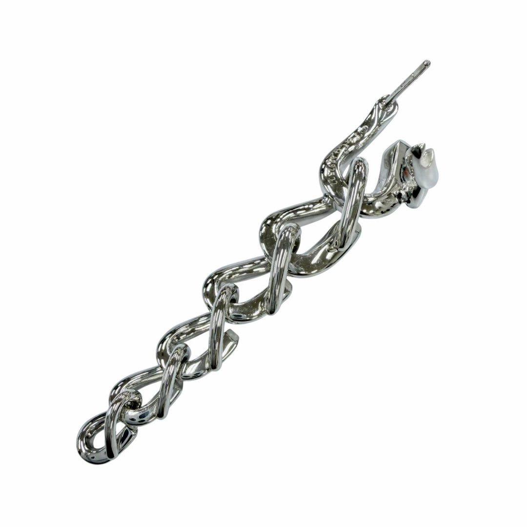 極美品☆TIFFANY&amp;Co. ティファニー フォージ ドロップ リンク ピアス AG925 アクセサリー シルバー 重量20.1g レディース