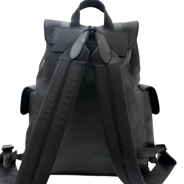 美品□LOUIS VUITTON ルイヴィトン M20899 クリストファーPM モノグラムトリヨン レザー リュックサック フランス製 メンズ 定価605000円