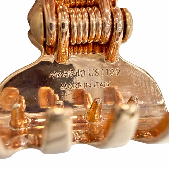 極美品△LOUIS VUITTON ルイヴィトン M68940 アクセソワール シュブ ナノグラム PM ヘアクリップ ヘアアクセサリー 3カラー 伊製 箱付き