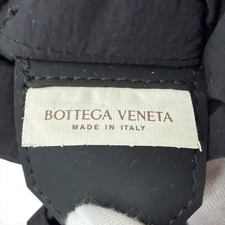 美品□BOTTEGAVENETA ボッテガヴェネタ 749878 ナイロン イントレチャート パデット テック カセット ショルダーバッグ ボディバッグ