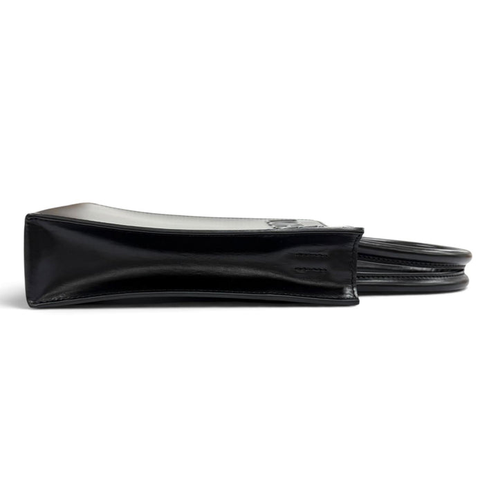 極美品★LOEWE ロエベ A933S30X01 スタンダード A5 トート レザー 2WAY ショルダーバッグ ブラック スペイン製 レディース